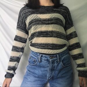 Black n White sweater